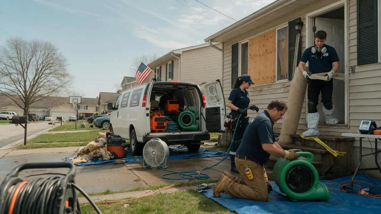 Water Damage Restoration in Salisbury, NC near me